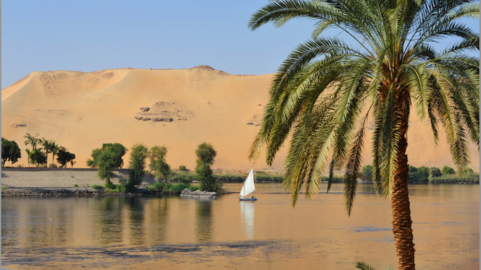 Egypt, the Nile and the pyramids